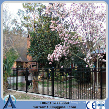 Waterproof china factory cheap wrought iron fence panel